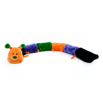 Zippy Paws Halloween Caterpillar Toys for Dogs - Squeakers
