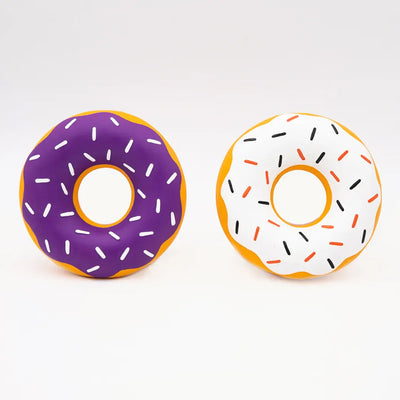 Zippy Paws Halloween Latex Donutz Toys for Dogs - Set of 2