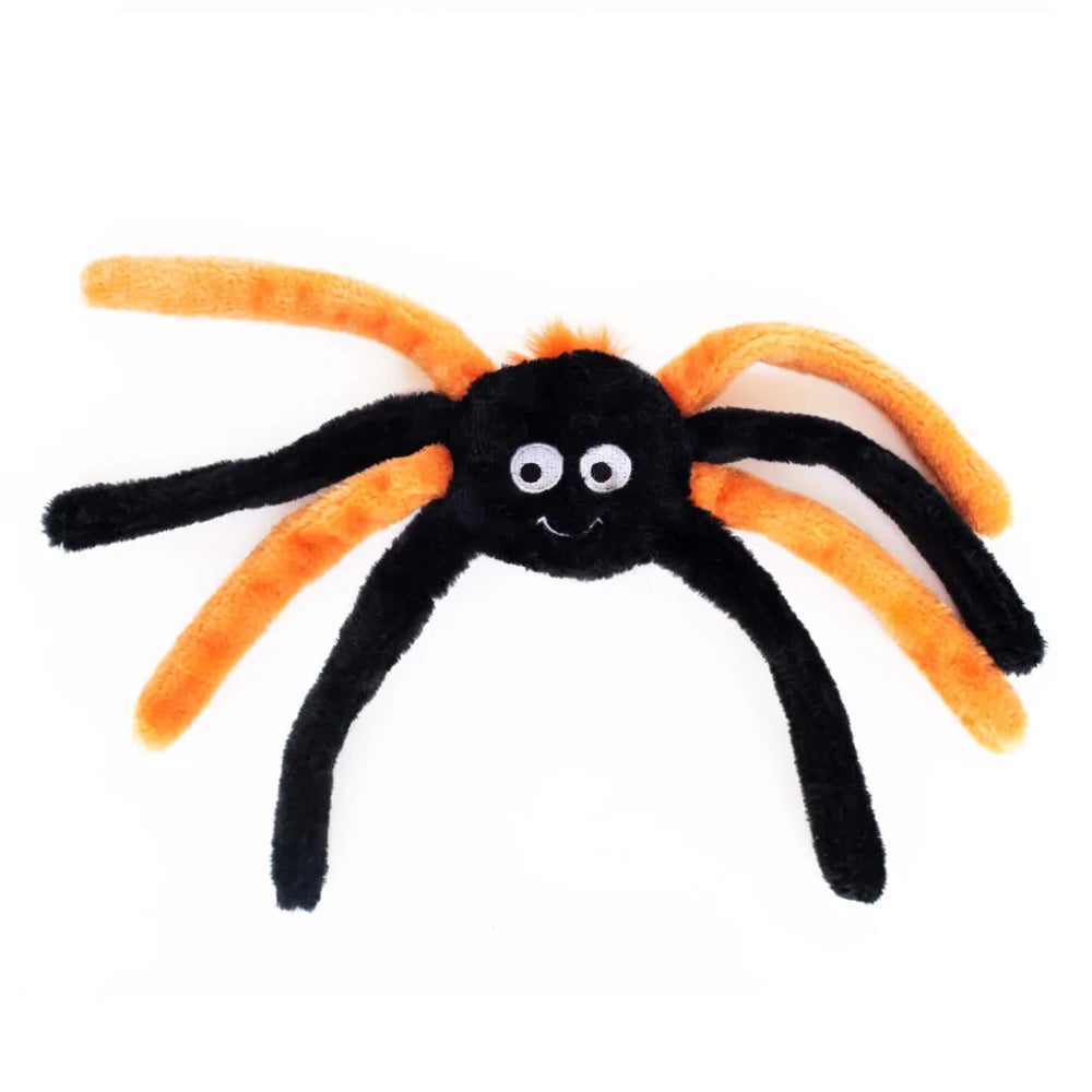 Zippy Paws Halloween Spiderz Toys for Dogs - Small Orange