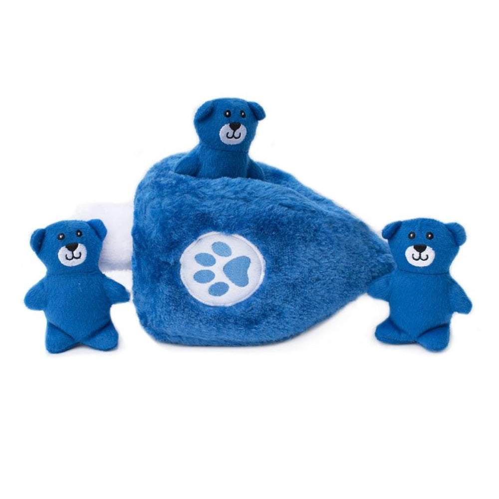 Zippy Paws Hanukkah Zippy Burrow Toys for Dogs - Dreidel